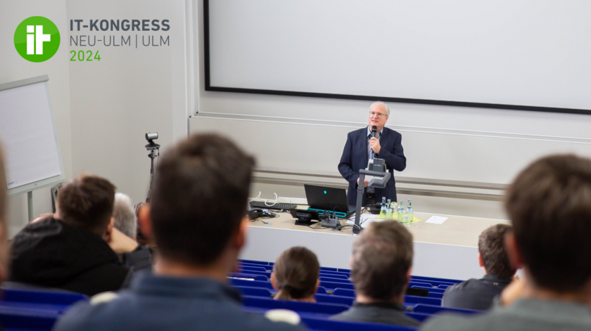 Prof Dr Philipp Brune, initiator of the IT Congress (opens enlarged image)