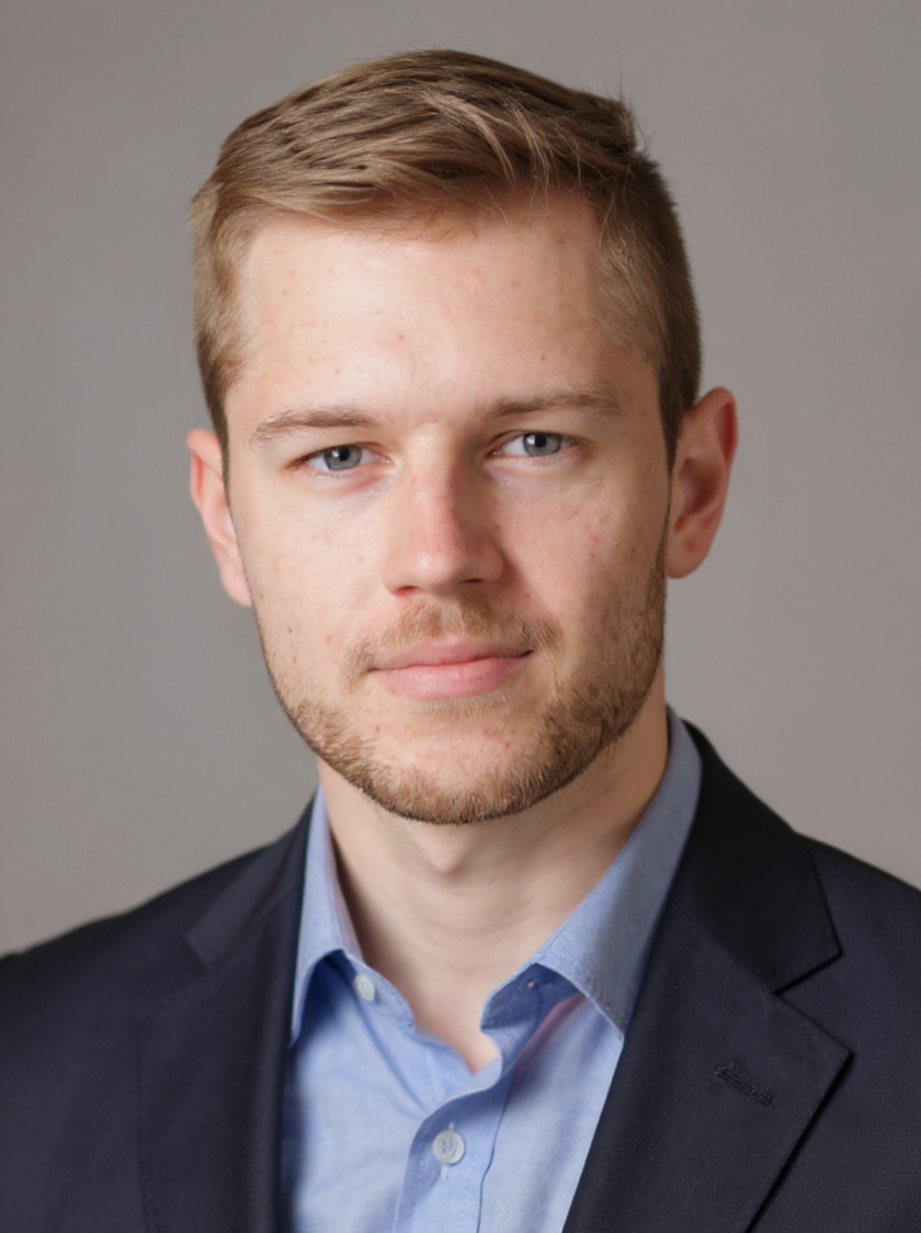 Portrait von HNU-Alumnus Simon Hallermeier.