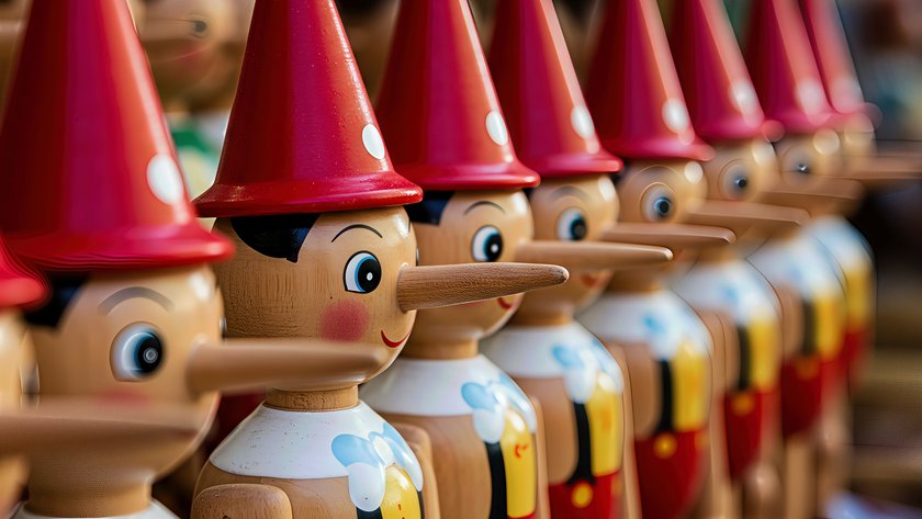 Pinocchio Wooden Puppets: A Charming Display of Vintage Toys