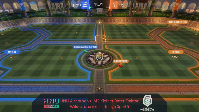 HNU Airborne qualifying tournament for the varsity league. (opens enlarged image)