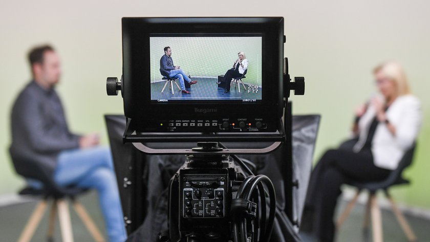 (öffnet Vergrößerung des Bildes) Behind the scenes beim IT-Kongress 2021. (öffnet Vergrößerung des Bildes)
