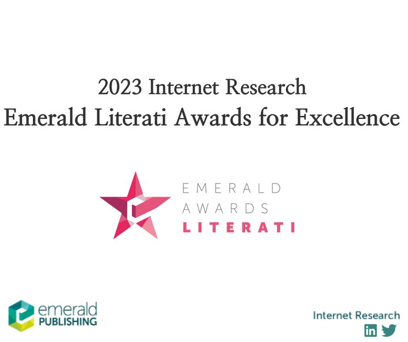 (opens enlarged image) Emerald Literati Awards for Excellence 2023: Award for HNU scientist Maximilian Haug as Outstanding Reviewer (opens enlarged image)