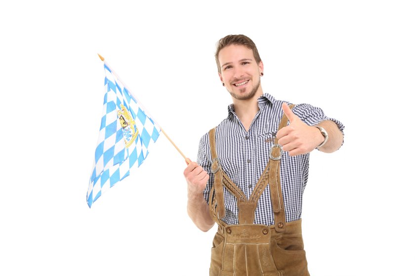 Junger bayerischer Mann