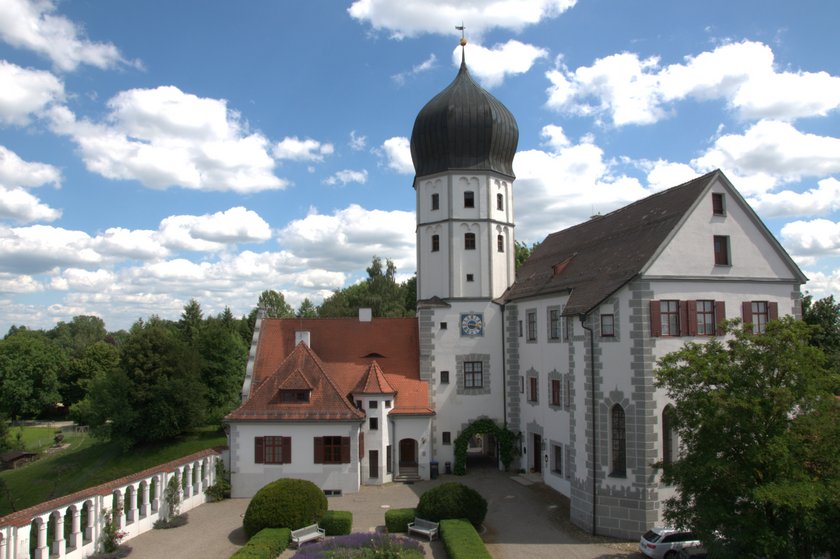 Veranstaltungsort des WissensTransferTages ist das Vöhlinschloss in Illertissen. (öffnet Vergrößerung des Bildes)