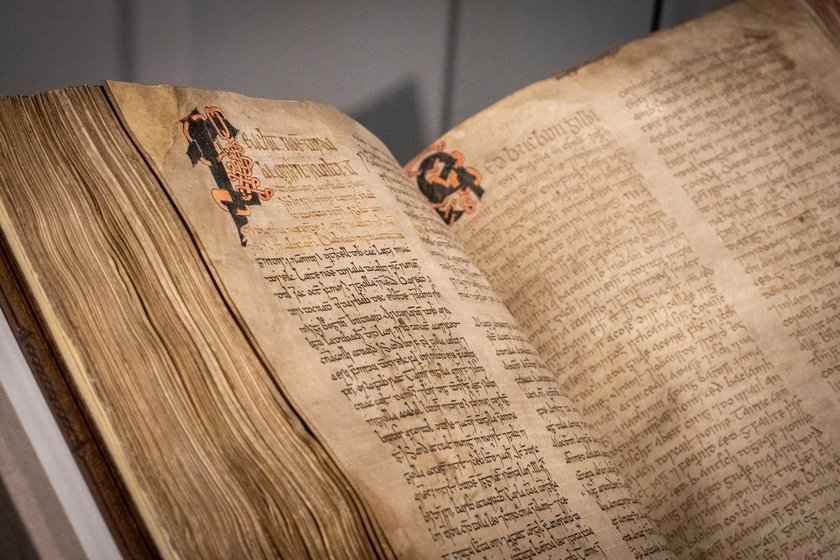 Book of Lismore, Book of Mac Carthaigh Riabhach, 15th century, Cork, Ireland, United Kingdom