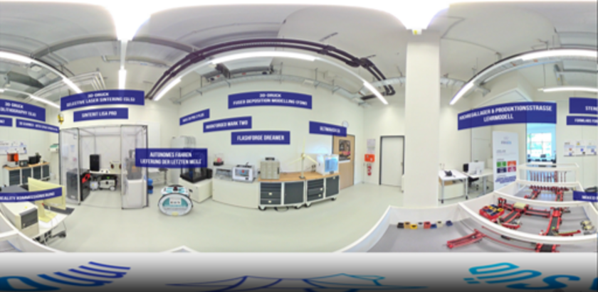 Der 360 Film des Logistik Labors Der 360 Film des Logistik Labors