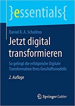 [Translate to English:] Cover des Fachbuchs „Digitalstrategien erfolgreich entwickeln“ von Prof. Dr. Daniel Schallmo