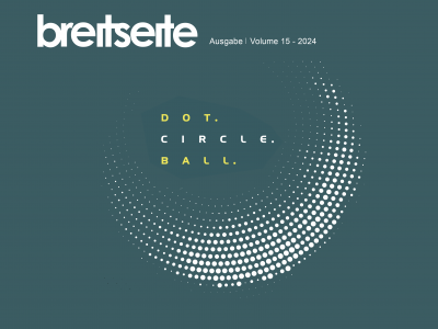 (opens enlarged image) Cover picture of the current issue of breitseite (opens enlarged image)